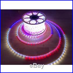 Patriot LED 200′ Rope lights White Red Blue July 4th