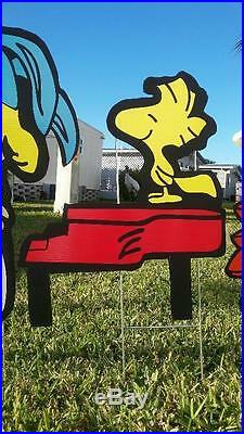 Peanuts Gang Easter Holiday Combo Yard Lawn Art Decorations