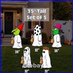 Peanuts halloween yard cutouts, ghost & witch yard decorations, large character Peanuts halloween yard cutouts, ghost & witch yard decorations, large character