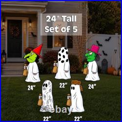 Peanuts halloween yard cutouts, ghost & witch yard decorations, large character Peanuts halloween yard cutouts, ghost & witch yard decorations, large character