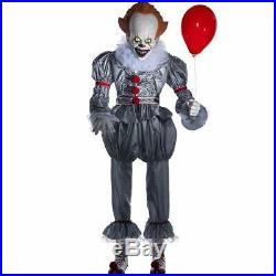 Pennywise the Clown Life Size 6′ Animated Halloween Prop from IT Movie IN STOCK