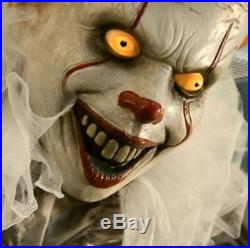 Pennywise the Clown Life Size 6' Animated Halloween Prop from IT Movie IN STOCK