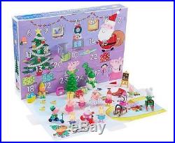 Peppa Pig Advent Calendar 24 Gift Toys Kids Waiting Christmas Holiday Play Fun