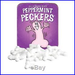 Peppermint Peckers Willy Mints Tin Adult Secret Funny Valentines Day Present