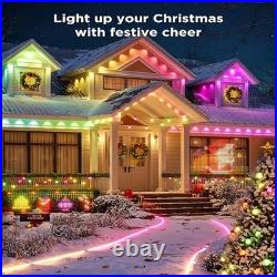 Permanent Christmas Lights Outdoor for House Smart RGBIC Outside Lights Permanent Christmas Lights Outdoor for House Smart RGBIC Outside Lights