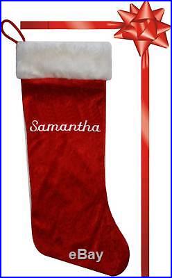 Personalised Christmas Santa Stocking / Christmas Sack