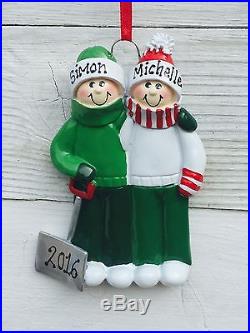 Personalised Family Christmas/Xmas Tree Decoration-Snow shovel 2,3,4,5,6