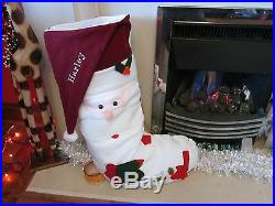 Personalised Huge Deluxe Xmas Stocking (any name) Free UK 1st class postage
