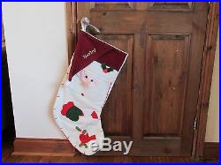 Personalised Huge Deluxe Xmas Stocking (any name) Free UK 1st class postage