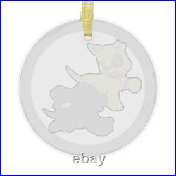 Personalized Dog Ornament, Pet Lover Gift, Custom Holiday Decor, Chase Design