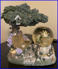 Pfaltzgraff Naturewood musical water globe Garden