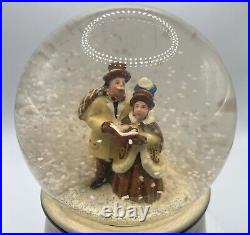 Pfaltzgraff Snow Globe God Rest Ye Merry Gentlemen Musical 6 Tall Rare