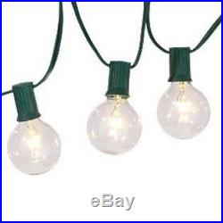 Philips Clear Globe LED String Lights Set of 25 G40 Bulbs Indoor / Outdoor