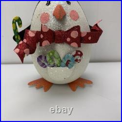Pier 1 Imports Vintage Glitter Christmas Holiday Penguin Figurine 11 Pier 1 Imports Vintage Glitter Christmas Holiday Penguin Figurine 11