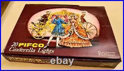 Pifco Vintage 20 Cinderella Christmas Lights. Boxed & mounts, excellent condition