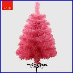 Pink 4 5 6 7 Feet Tall Christmas Tree Stand Holiday Season Indoor Outdoor Trees