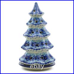 Polish Pottery Christmas Tree Candle Holder 10 Ceramika Artystyczna UNIKAT