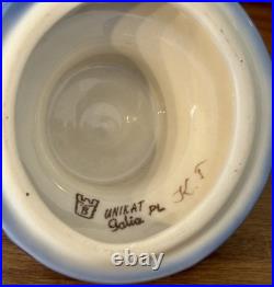 Polish Pottery UNIKAT Christmas Tree Luminary 10 Boleslawiec Reindeer Snowman Polish Pottery UNIKAT Christmas Tree Luminary 10 Boleslawiec Reindeer Snowman