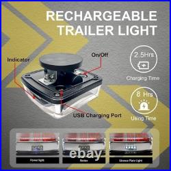 Portable LED Tow Lights for Trucks