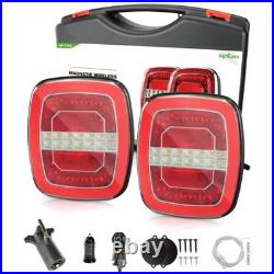 Portable Magnetic LED Tow Lights for Boats & Big Trucks Waterproof Design