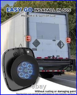 Portable Magnetic LED Tow Lights for Boats & Big Trucks Waterproof Design