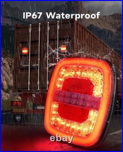 Portable Magnetic LED Tow Lights for Boats & Big Trucks Waterproof Design
