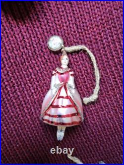 Pottery Barn 12 Days Of Christmas Mercury Ornament Set -NIB