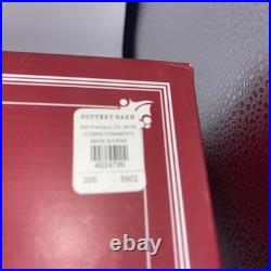 Pottery Barn 12 Days Of Christmas Mercury Ornament Set READ