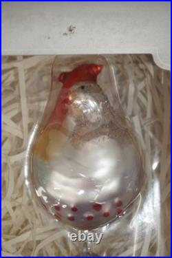 Pottery Barn 12 Days Of Christmas Mercury Ornament Set with Original Box