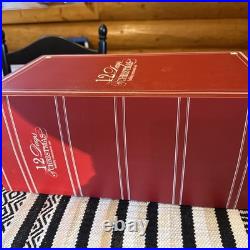 Pottery Barn 12 Days of Christmas Glass Ornaments Complete Set Pottery Barn 12 Days of Christmas Glass Ornaments Complete Set