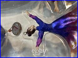 Pottery Barn 12 Days of Christmas Hand Painted Mercury Glass Ornaments RETIRED