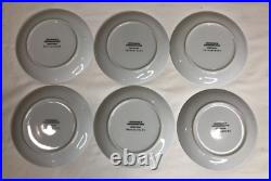 Pottery Barn 12 Days of Christmas Holiday Dessert Plates Complete with Box