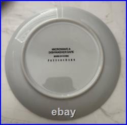 Pottery Barn 12 Days of Christmas Holiday Dessert Plates withbox (Set of 12)
