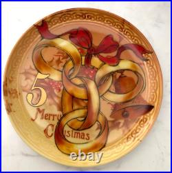 Pottery Barn 12 Days of Christmas Holiday Dessert Plates withbox (Set of 12)