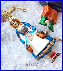 Pottery Barn 12 Days of Christmas Mercury Ornaments BRAND NEW