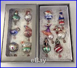 Pottery Barn 12 TWELVE DAYS of CHRISTMAS ORNAMENTS Set of 12 NEW WITH TAGS