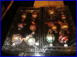 Pottery Barn 12 twelve Days of Christmas ornaments set of all 12 New wo box