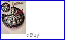 Pottery Barn Christmas Ornament Dart Board SOLD OUT In Stores