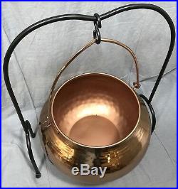 Pottery Barn Copper Candy Cauldron Large