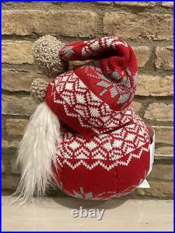 Pottery Barn Gnome Shaped Pillow Sven Gnome Pillow Christmas