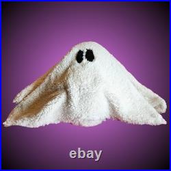 Pottery Barn Gus the Ghost Pillow 13 w x 11 Halloween Holiday NWT Pottery Barn Gus the Ghost Pillow 13 w x 11 Halloween Holiday NWT