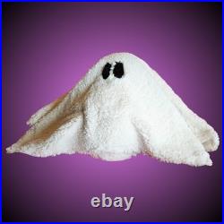 Pottery Barn Gus the Ghost Pillow 13 w x 11 Halloween Holiday NWT