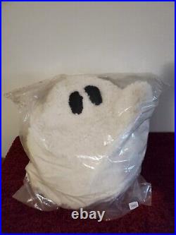 Pottery Barn Gus the Ghost Sphere Pillow, 11 x 13, Ivory RARE NWT