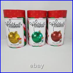 Pottery Barn Holiball Set Of 3 Inflatable 30 Ornaments