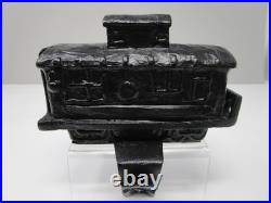 Pottery Barn Holiday 4 Pc Train Stocking Holders Bronze Finish in Orig Boxes Pottery Barn Holiday 4 Pc Train Stocking Holders Bronze Finish in Orig Boxes