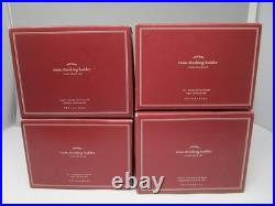 Pottery Barn Holiday 4 Pc Train Stocking Holders Bronze Finish in Orig Boxes Pottery Barn Holiday 4 Pc Train Stocking Holders Bronze Finish in Orig Boxes