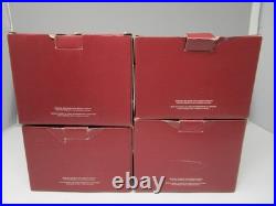 Pottery Barn Holiday 4 Pc Train Stocking Holders Bronze Finish in Orig Boxes Pottery Barn Holiday 4 Pc Train Stocking Holders Bronze Finish in Orig Boxes