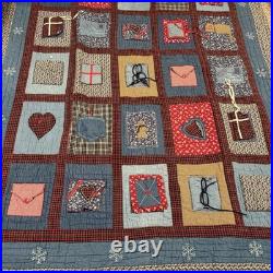 Pottery Barn Kids Quilted Blanket Advent Calendar Interactive 87×70