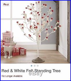 Pottery Barn Kids Red White Christmas Tree Valentine's Day Holiday SOLD OUT