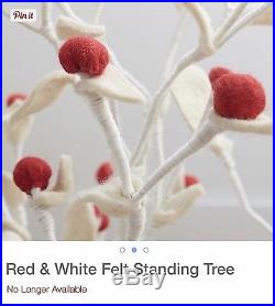 Pottery Barn Kids Red White Christmas Tree Valentine’s Day Holiday SOLD OUT